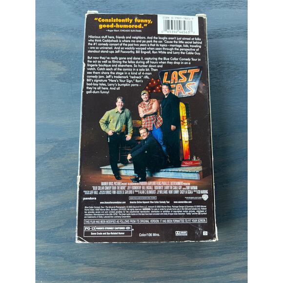 Blue Collar Comedy Tour Movie Vintage 2003 VHS Tape Pre-Loved - Picture 2 of 4